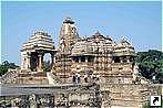 Храмовый комплекс Каджурахо (Khajuraho), штат Мадхья-Прадеш, Индия.
