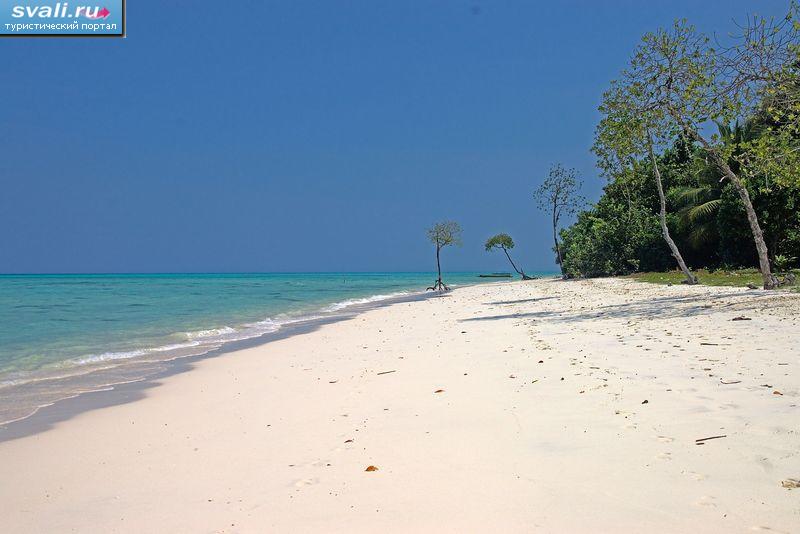 Пляж N3, остров Хавелок (Havelock), Андаманские острова, Индия.
