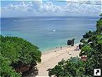 Пляж Падан-Падан (Padang Padang), остров Бали, Индонезия.