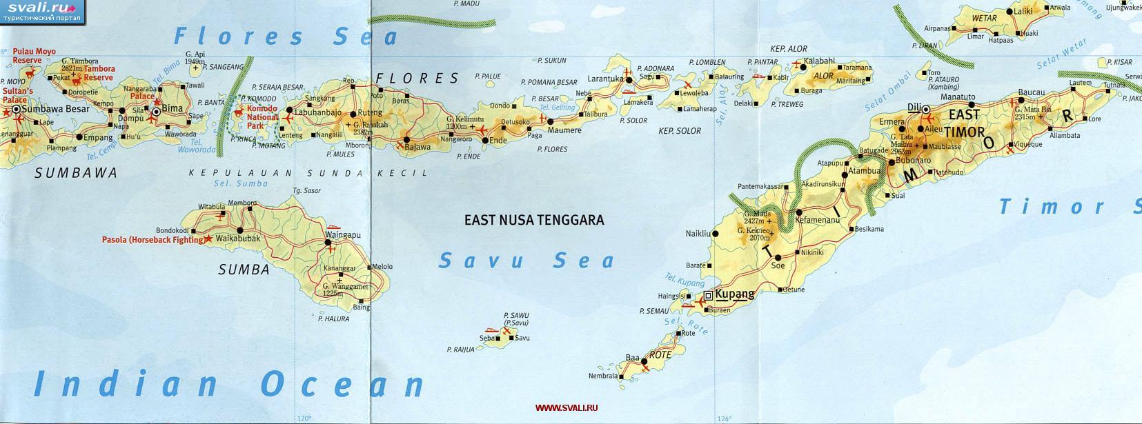   - (Nusa Tenggara,  (Flores),  (Sumba),  (Sumbawa)),   (.)