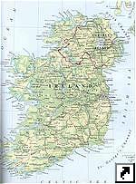 Карта  Ирландии (англ.)
