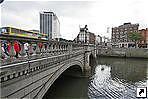 Мост О'Коннелла (O'Connell Bridge), Дублин, Ирландия.
