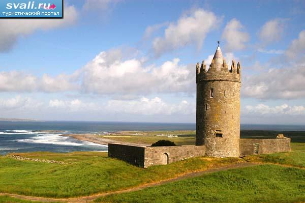 Замок "Doonagore", Дулин, Ирландия.