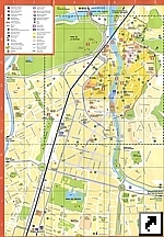Карта города Жирона, провинция Каталония, Испания (исп.)