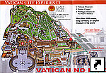 Карта Ватикана, Италия (англ.)