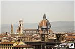Вид на собор Санта-Мария дель Фьоре, Флоренция, Италия.