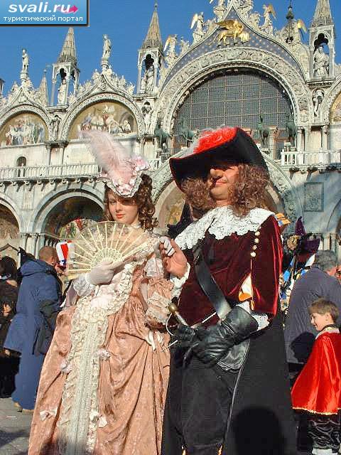 Венецианский карнавал, Венеция, Италия.