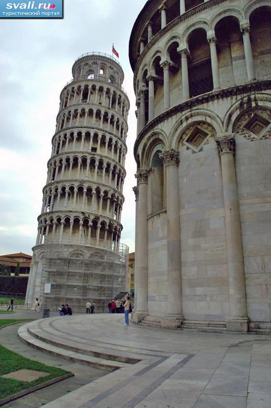 Пизанская башня, Пиза, Италия.
