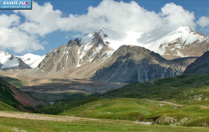 Горный хребет Заилийский Алатау, Казахстан.