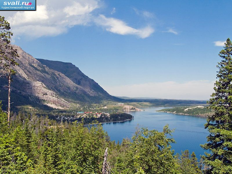 ������������ ���� Waterton Lakes, ��������� ��������,  ������.