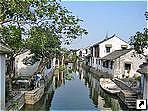 Древний город Чжоучжуан (Zhouzhuang), 30 км к югу от Сучжоу (Suzhou), провинция Цзянсу (Jiangsu), Китай.