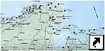 Карта пляжей провинции Ольгин (Holguin), Куба (исп.)