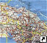 Карта провинции Вилья Клара (Villa Clara), Куба.