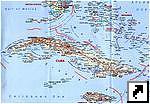 Карта Кубы (англ.)