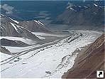 Ледник Семёнова, центральный Тянь-Шань, Киргизия.