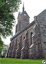 Каменная церковь, Салакас, Литва.