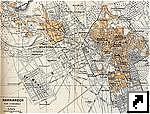 Марокко. Карта города Марракеш (франц.)