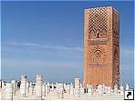 Минарет "Башня Хасана" (Hassan's Tower), Рабат, Марокко.