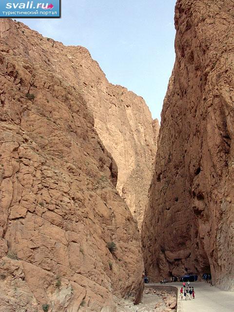������ ����� (Todra gorge), ��������, �������.