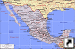 Карта Мексики (англ.)