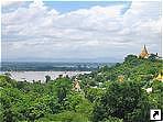 Древний город Сагаин (Sagaing), окрестности Мандалая (Mandalay), Мьянма (Бирма).