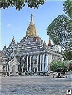 Храм Ананда (Ananda), Баган (Bagan, Pagan, Паган), Мьянма (Бирма).