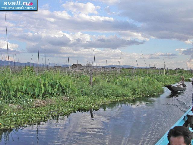 ������� �� ���� �� ����� ���� (Inle Lake), ���� ��� (Shan state), ������ (�����).