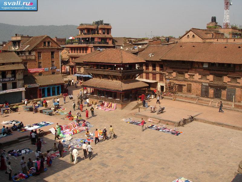Площадь Дурбар, Бхактапур, Непал.