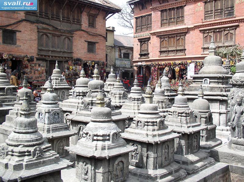 Ступа Сваямбунатх, Катманду, Непал.