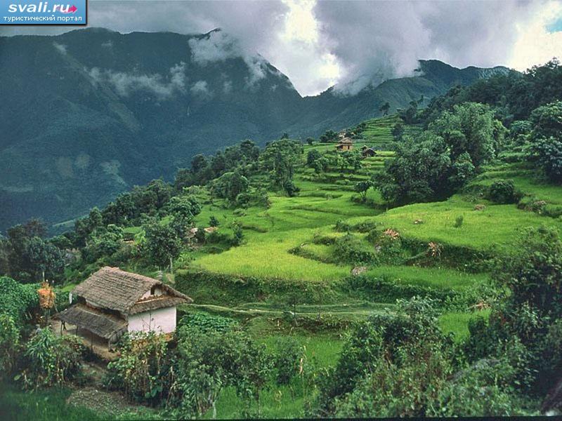 Долина реки Арун, Непал.