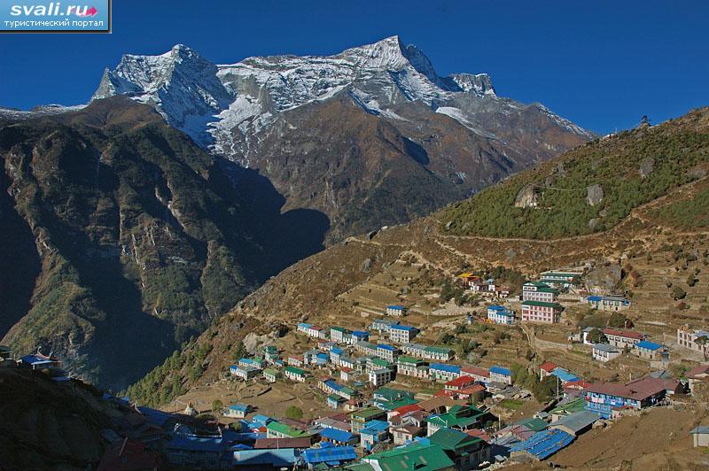 Намче-Базар, Гималаи, Непал.