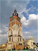Башня ратуши, Краков, Польша.