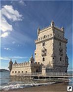 Вифлеемская башня (башня Белем, Torre de Belem), Лиссабон, Португалия.