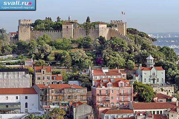 Замок Святого Георгия, Лиссабон, Португалия.