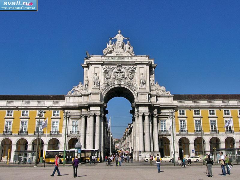 Триумфальная арка, Лиссабон, Португалия.