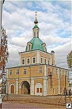 Надвратная Петропавловская церковь, Никольский монастырь, Переславль-Залесский, Россия.