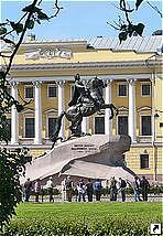Памятник Петру I ("Медный всадник"), Санкт-Петербург, Россия.