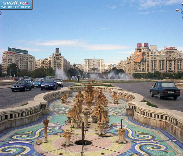 Главная площадь Бухареста, Румыния. | Румыния | фотографии ...