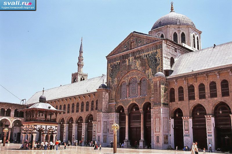 Мечеть Омейядов (Grand Ummayad Mosque), Дамаск (Damascus), Сирия ...