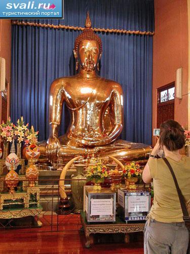 ���� �������� ����� (Wat Traimit), �������, �������.