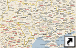 Карта Украины (англ.) по состоянию на 2013 год.