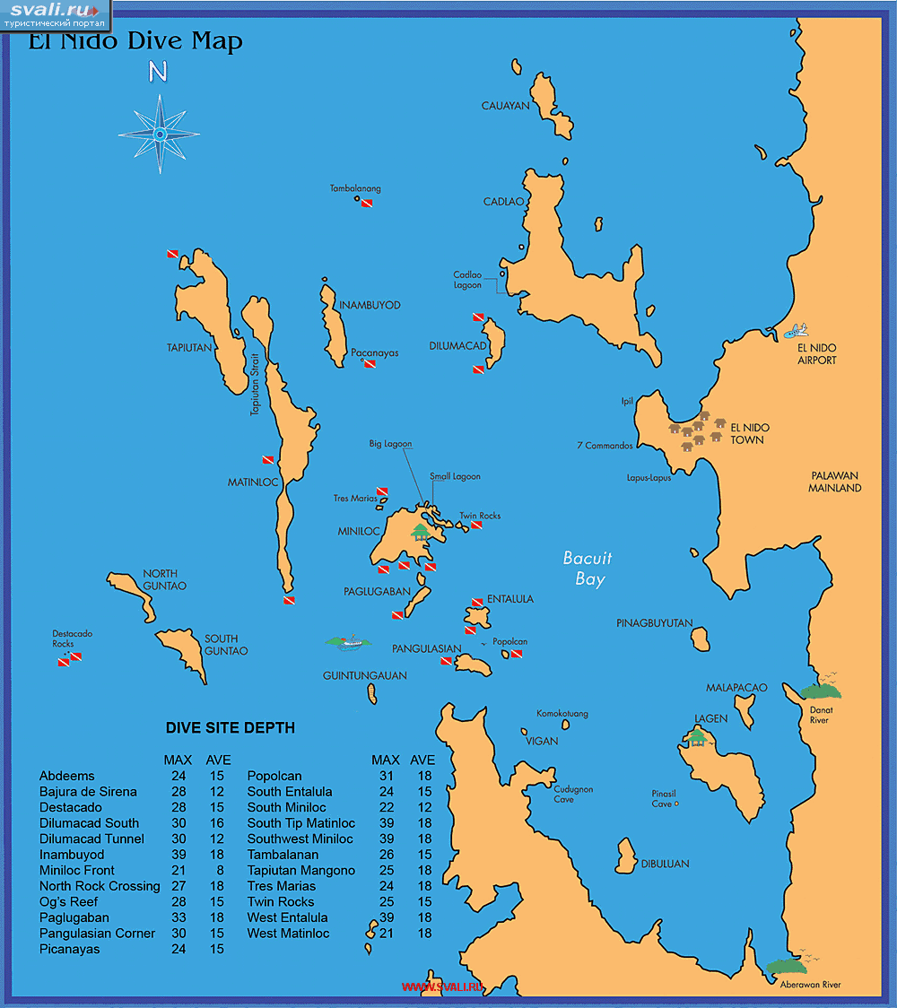      - (El Nido),   (Palawan),  (.)