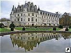 Замок Шенонсо (Château de Chenonceau), Франция.