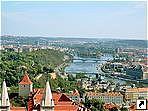 Река Влтава, Прага, Чехия.