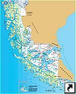 Подробная карта региона Магальянес (Region Magallanes), Чили (исп.)