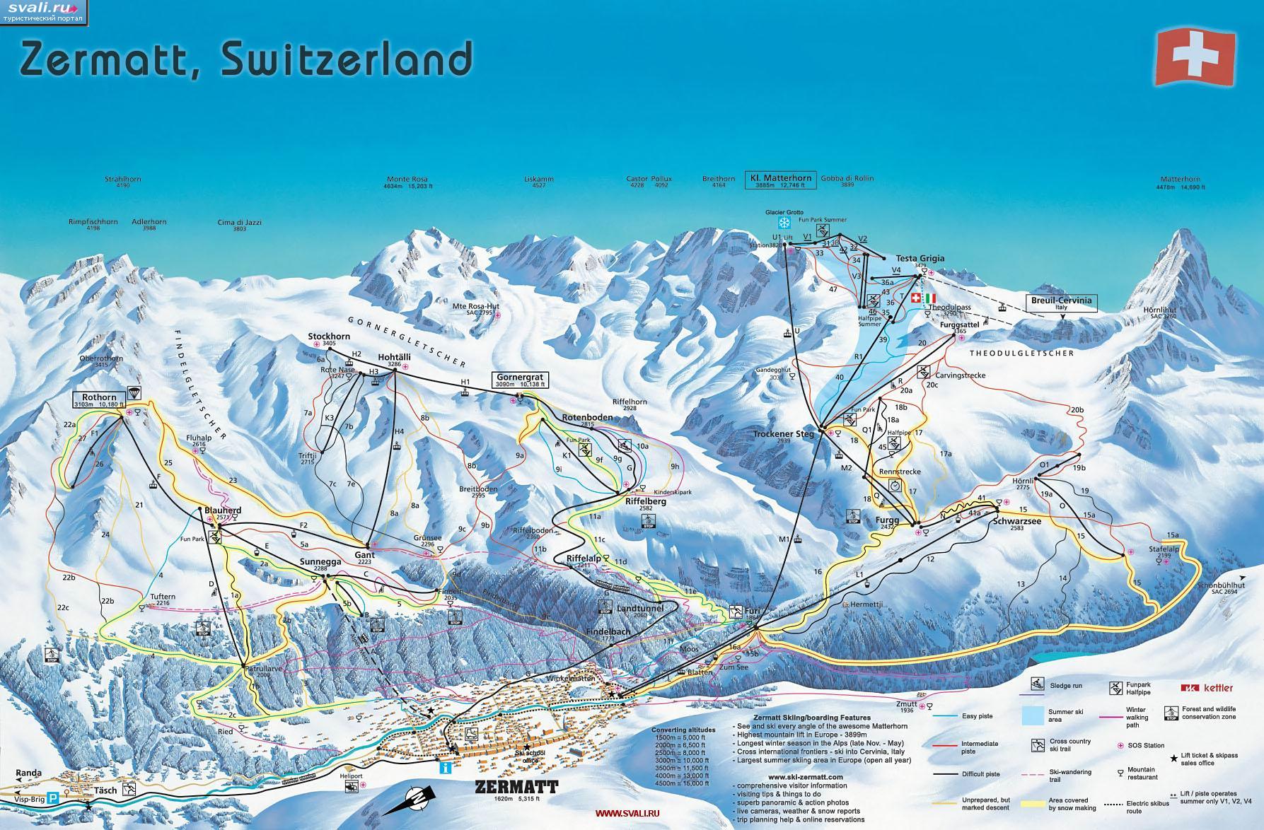 ����� ������������ ������� ������� (Zermatt), ��������� (����.)