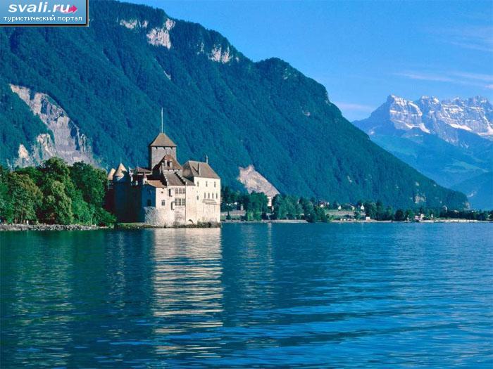 Шильонский замок, Швейцария. 