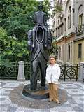 Памятник Францу Кафке, Чехия. (337x450 79Kb)