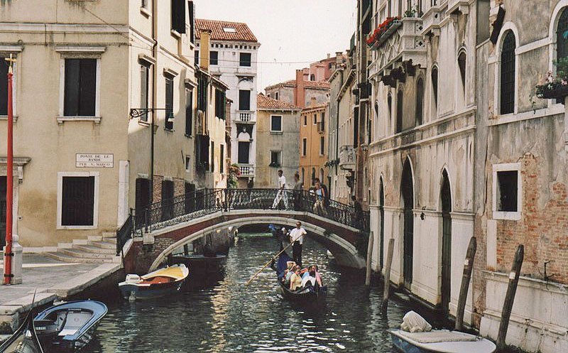 Город на воде, Венеция, Италия.
