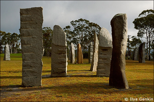 Standing Stones в Glen Innes, NSW, Австралия